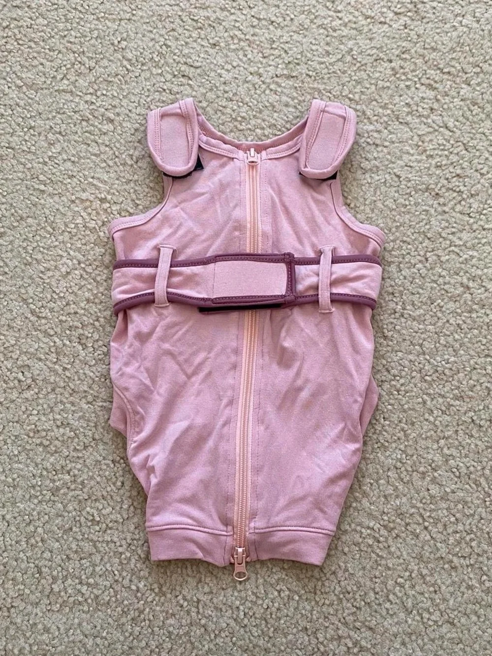 Pink & Purple Jumpsuit for small-medium sized dogs